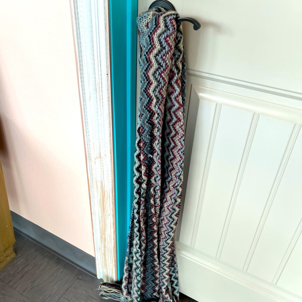 Chevron Knit Scarf